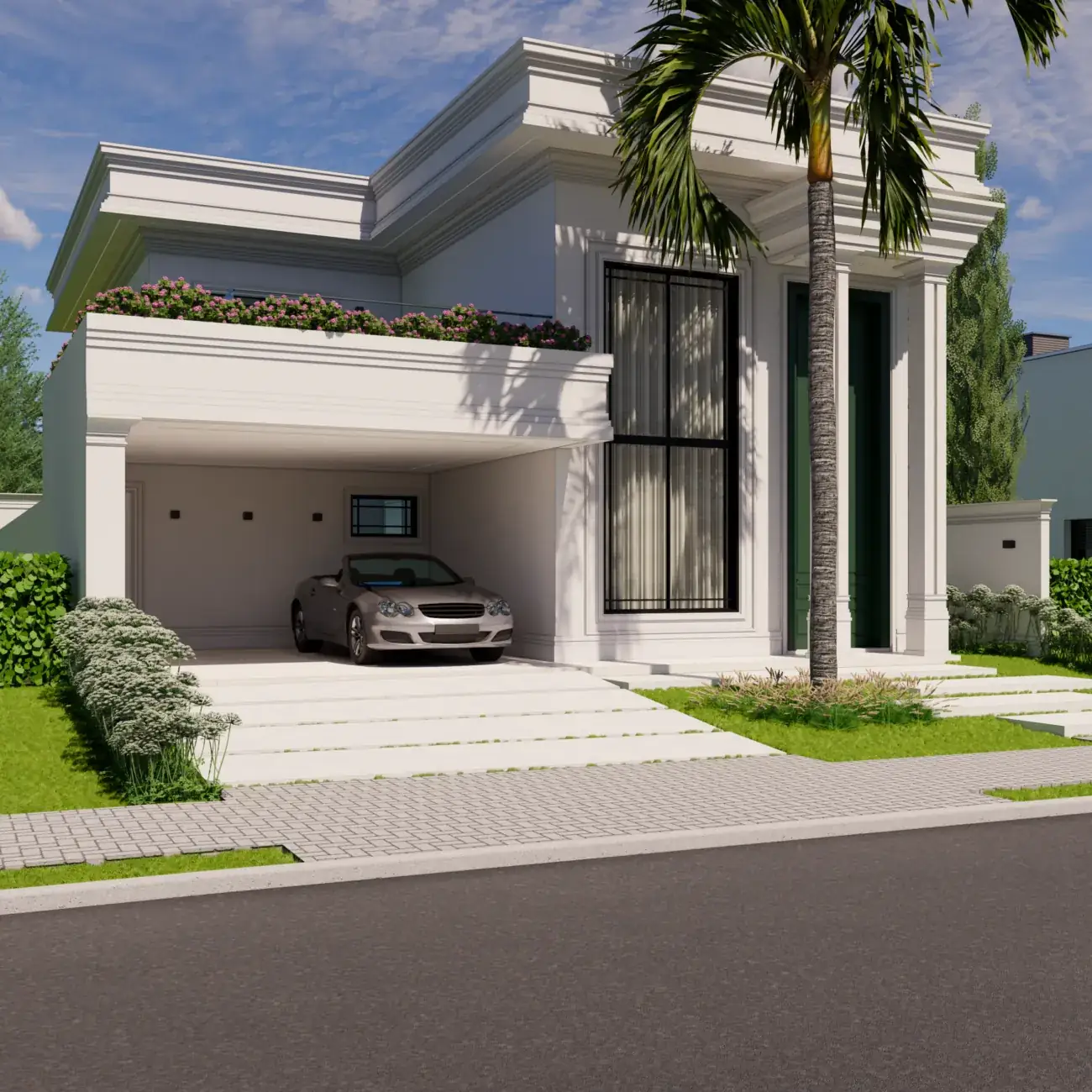 Ambiente projetado pela VilarK Arquitetura